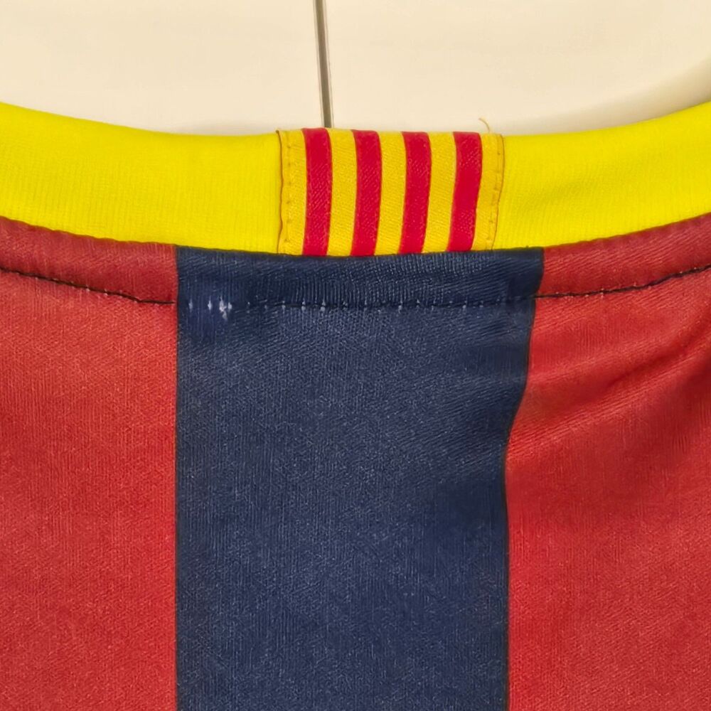 FC Barcelona Lionel Messi #10 Jersey 2014–2015 Treble Men's Size XL - Picture 7 of 11